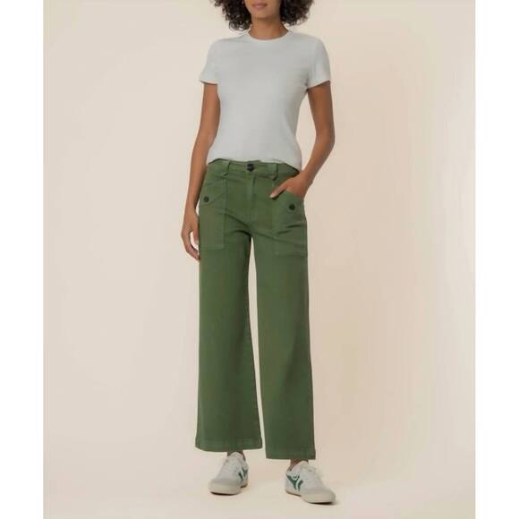 KUT FROM THE KLOTH Denim - NEW KUT FROM THE KLOTH meg high rise wide leg jeans in dill